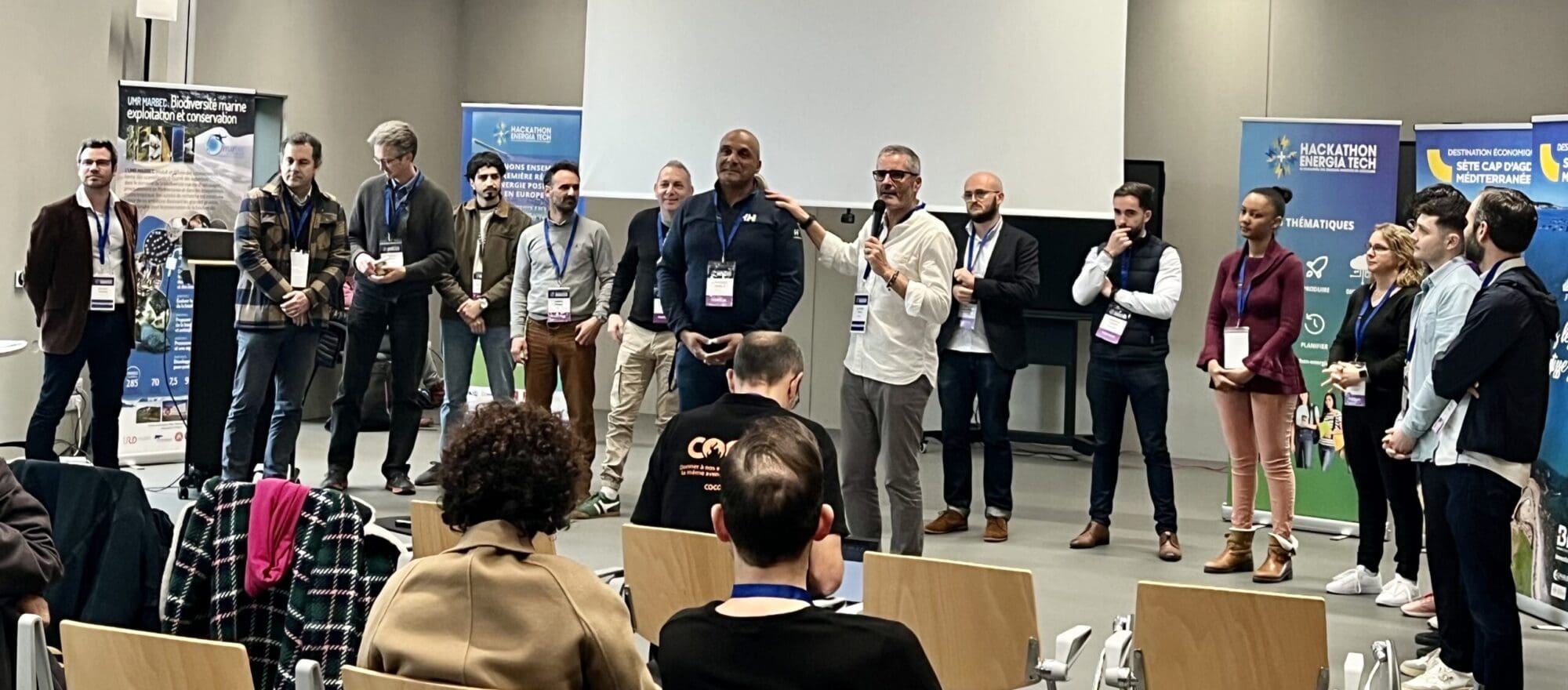 Presentation des chefs de projet Hackathon ©Hope Manate scaled - Les indiscretions