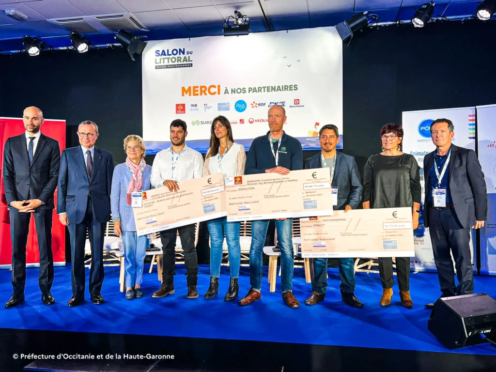 Pêche et conchyliculture : trois lauréats récompensés lors du Salon du Littoral 4 - Les indiscretions laureats avenir littoral 2023