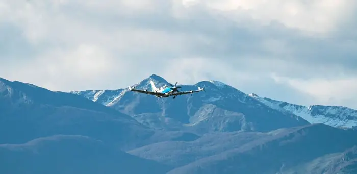 Premier vol hybride-électrique en Occitanie 1 - Les indiscretions ecopulse avion daher safran airbus
