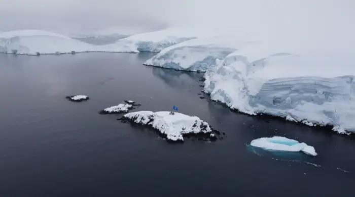 Expédition en Antarctique pour sensibiliser au réchauffement climatique 5 - Les indiscretions Romain Drimo expédition Antarctique protection environnement