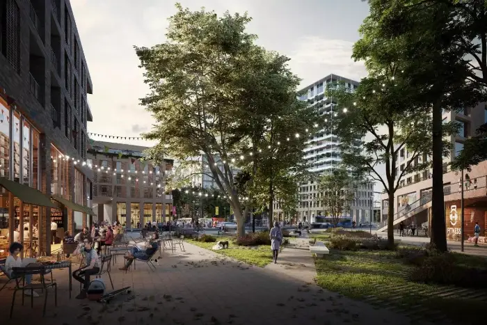 Toulouse et Montpellier, métropoles les plus attractives et résilientes 1 - Les indiscretions Quartier-Matabiau-parvis-Lyon