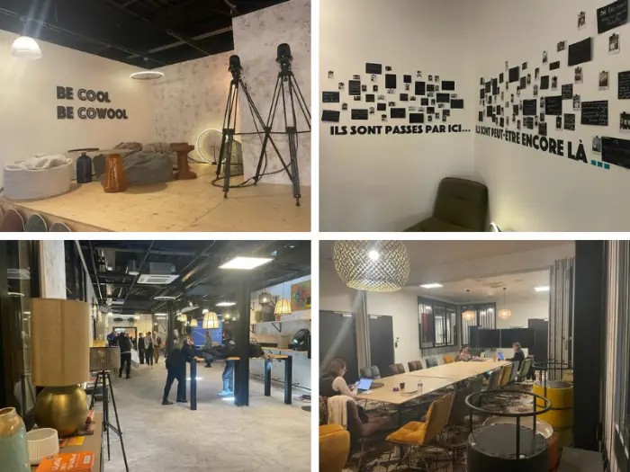 Hôtellerie hybride : le montpelliérain Cowool lance une offensive nationale 2 - Les indiscretions cowool montage interieur