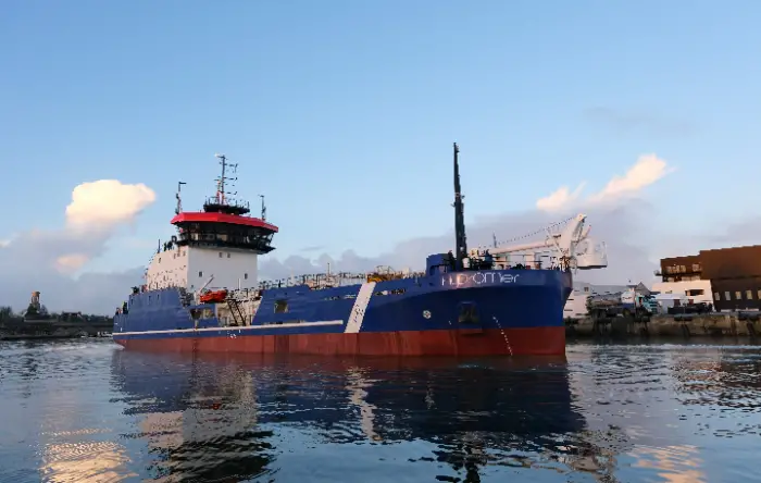 La drague Hydromer s'apprête à rejoindre le port de Sète-Frontignan 5 - Les indiscretions Drague Hydromer Région Occitanie