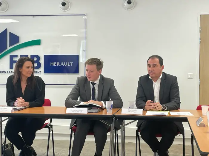 Face à la crise qui couve, le préfet de l’Hérault et la Région Occitanie aux côtés de l’acte de bâtir 1 - Les indiscretions préfet de l'Hérault acte de bâtir FFB
