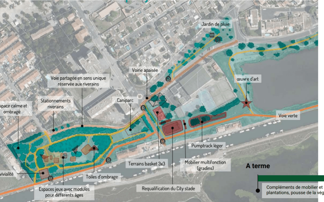 Un nouveau parc urbain à Frontignan (34) pour 2 M€ 