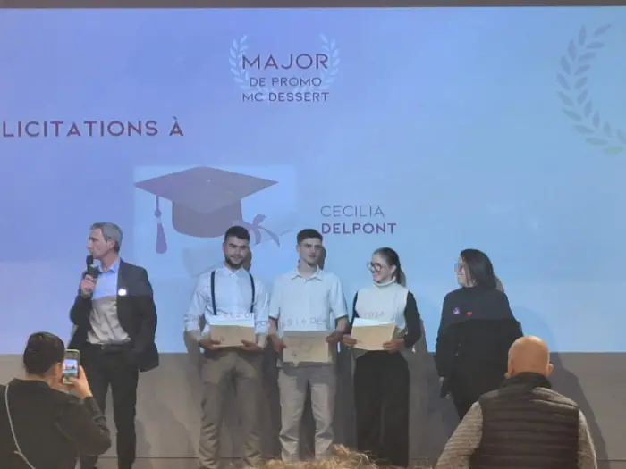 Remise diplome Purple Campus Nimes