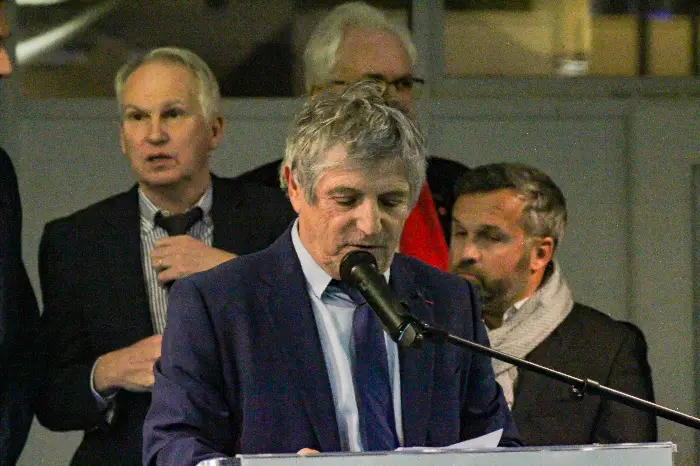 Le Port de Sète affiche un bilan positif pour la 10e année consécutive 6 - Les indiscretions Didier Codorniou, premier adjoint à la Région Occitanie, a entamé les voeux du Port de Sète. © Jules Mestre