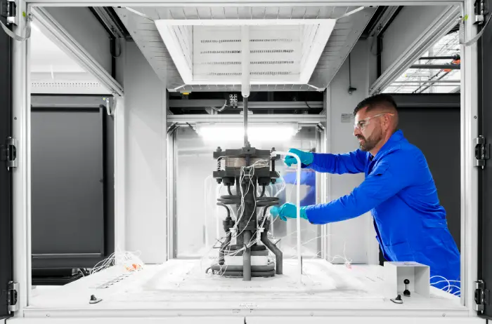 Choose France : six investissements phares en Occitanie, dont 70 M€ pour SLB à Béziers (34) et 200 emplois pour CAF à Bagnères-de-Bigorre (65) 1 - Les indiscretions Genvia Industrie Hydrogene Beziers Energie ©SLB - Les indiscretions