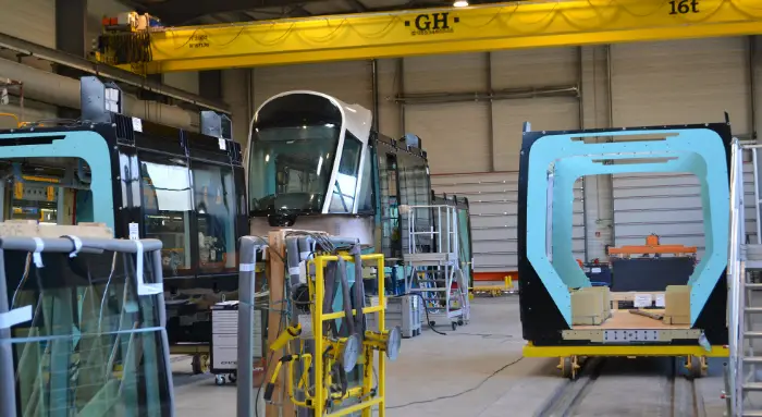 Choose France : six investissements phares en Occitanie, dont 70 M€ pour SLB à Béziers (34) et 200 emplois pour CAF à Bagnères-de-Bigorre (65) 2 - Les indiscretions Usine CAF a Bagneres de Bigorre 65 ©Ville de Bagneres de Bigorre - Les indiscretions
